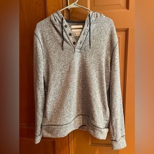 Men's Sonoma Goods For Life Supersoft Sweater Fleece Henley Hoodie